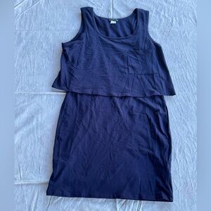 VENUS Blue Sleeveless Tank Dress